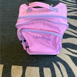 Backpack Pink Rolling Backpack